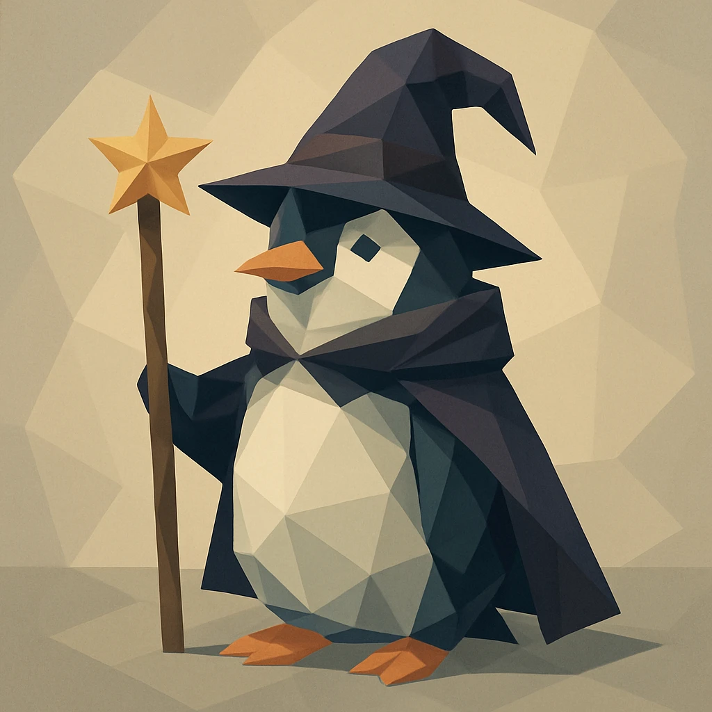 Penguin Wizard 34555132231232 emoji