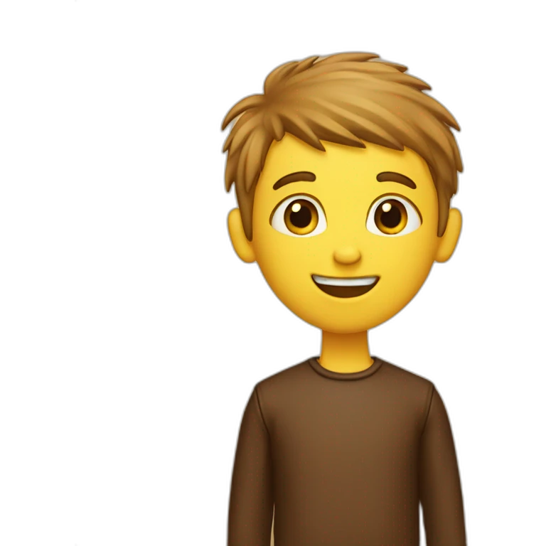 leather notebook for a boy emoji