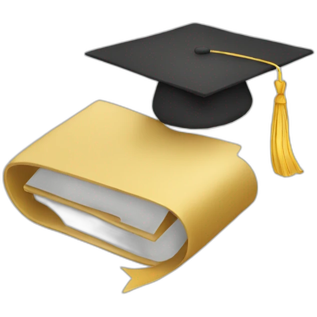 graduation cap emoji