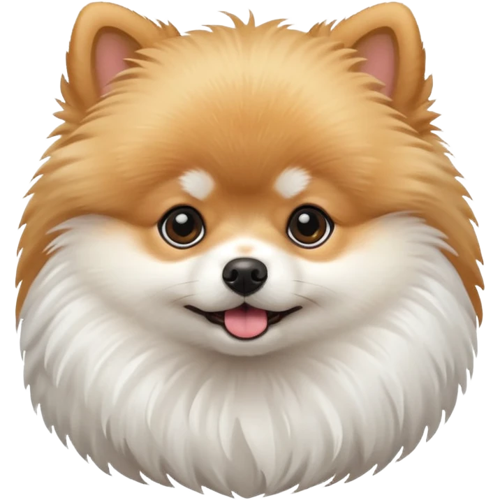 Baby dog pomeranian emoji