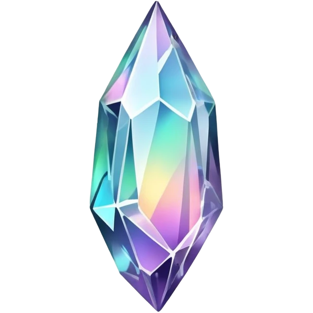 iridescent nebula crystal shard emoji