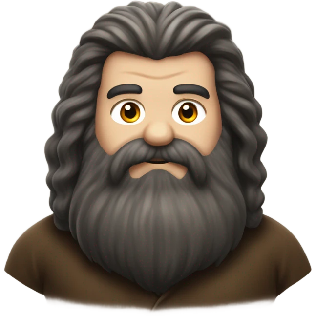 Hagrid in Harry potter emoji