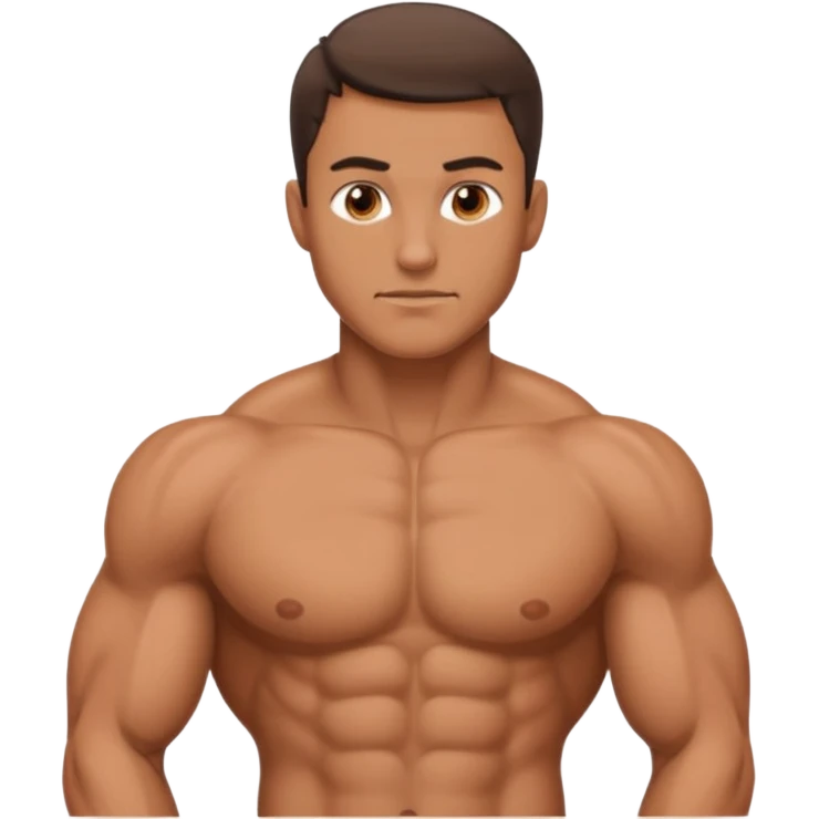 man naked full view emoji