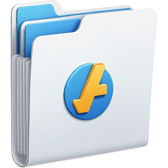 document folder with a plus sign on the cover, representing an additional or other category emoji