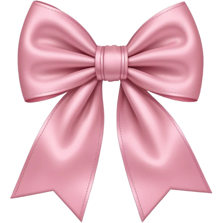 Light pink bow emoji