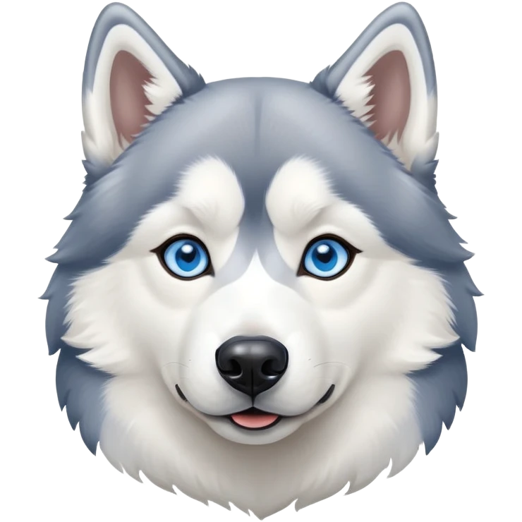 Stupid husky  emoji