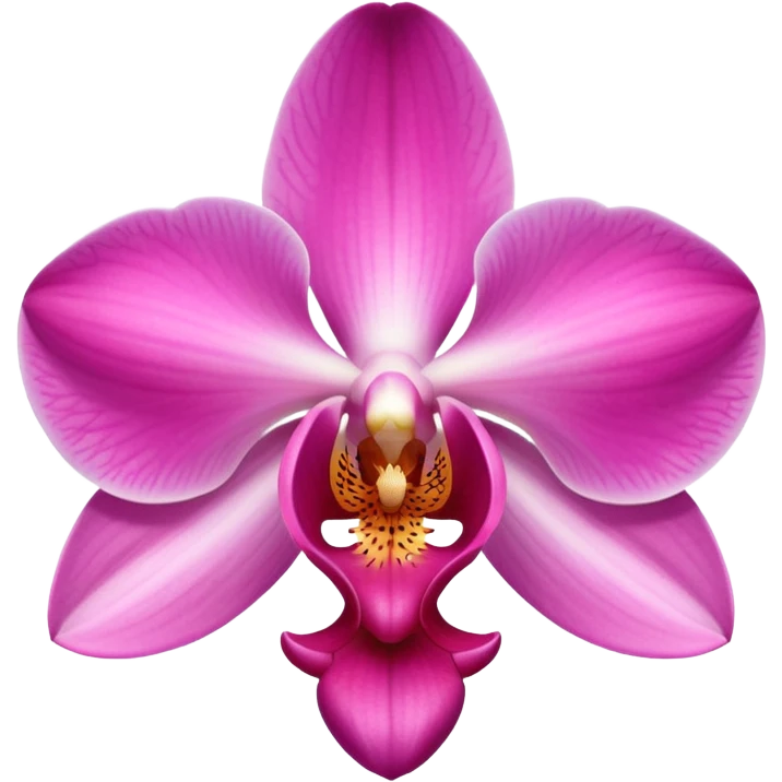 Baby pink orchid flower  emoji