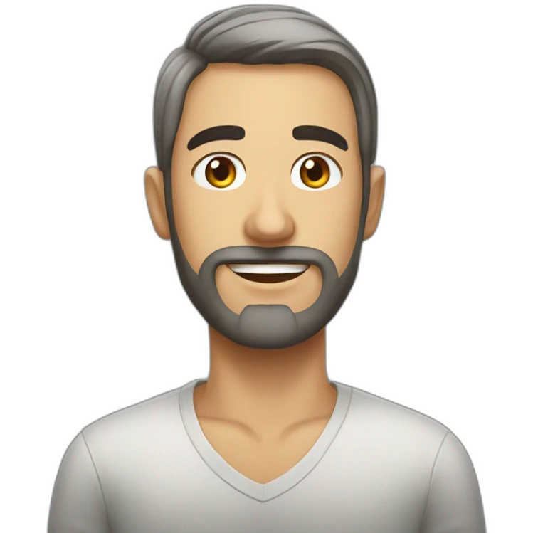 Premyslejici muž emoji