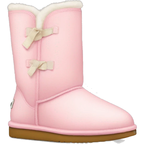light pink uggs emoji