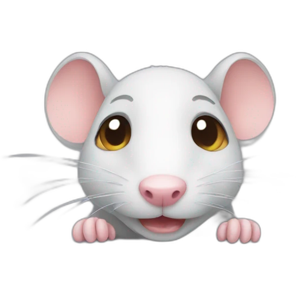 Cute rat emoji