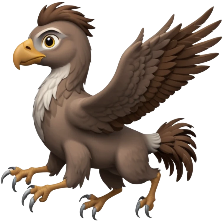 harry potter riding buckbeak emoji