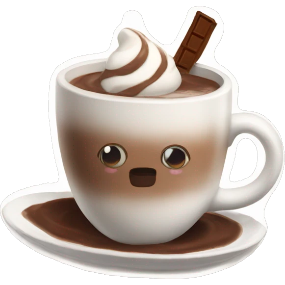 hot chocolate emoji