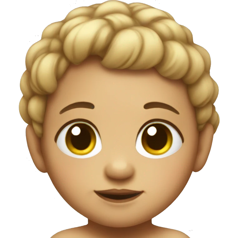 Rainbow skin baby  emoji