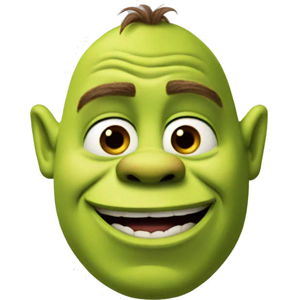 cute shrek emoji