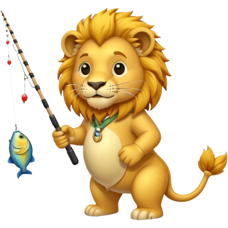lion fishing emoji