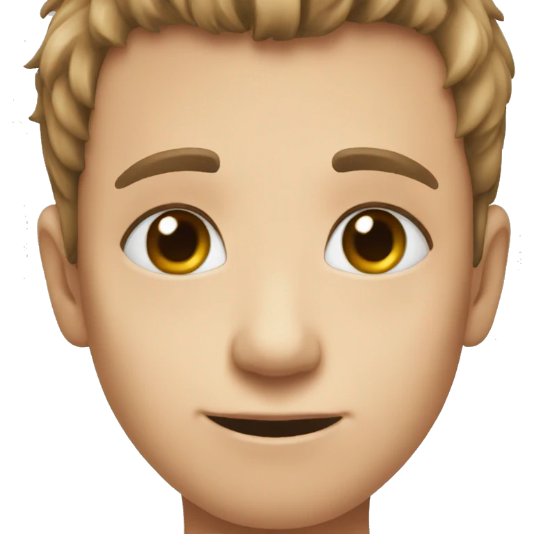 Blushing emoji