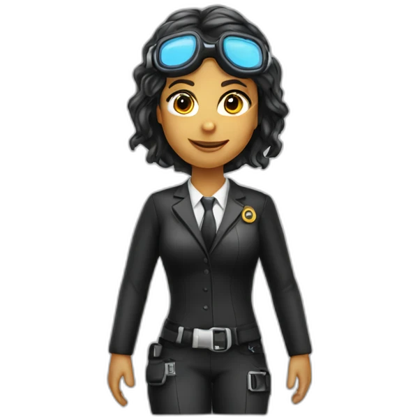 Scuba diver lawyer girl emoji