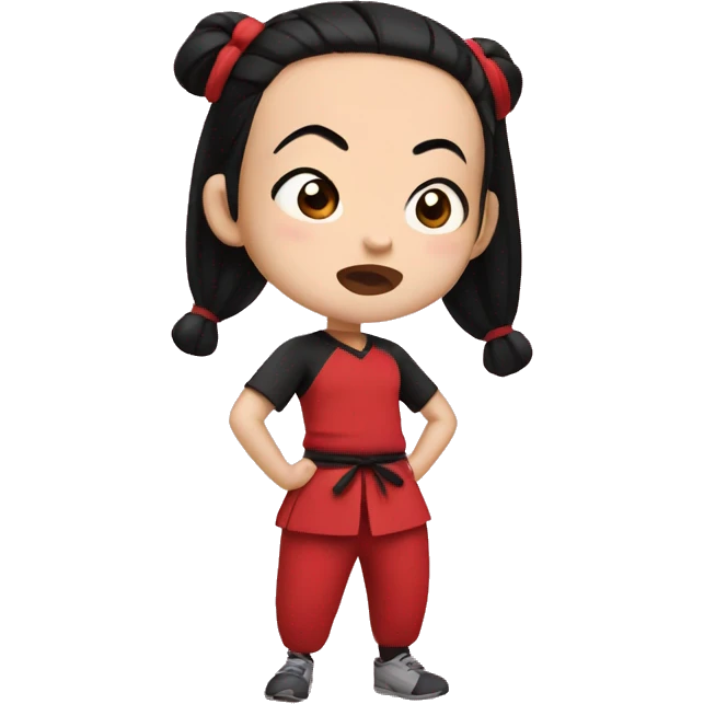 Pucca mad emoji