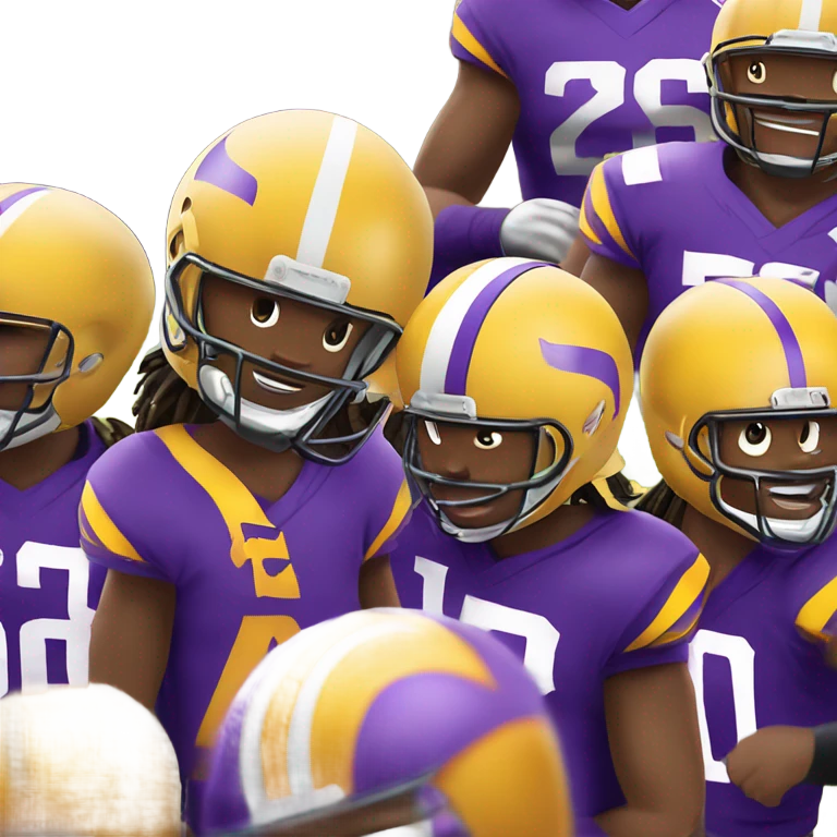 Vikings football  emoji