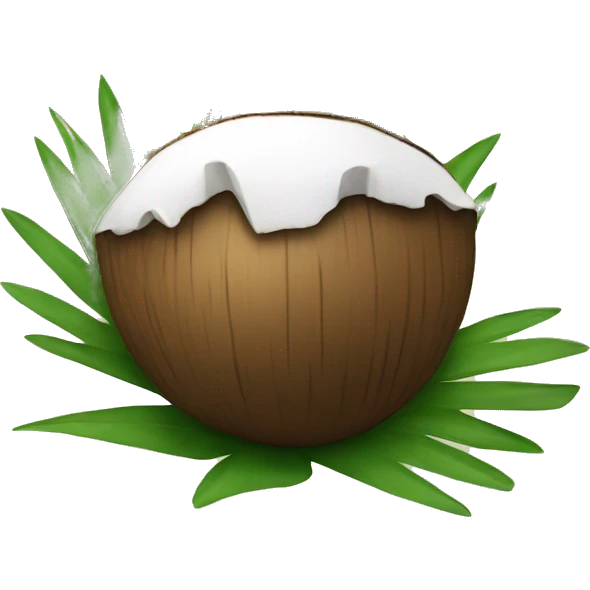 Coconut emoji