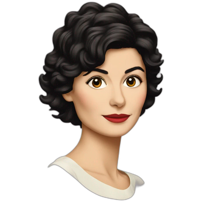 Audrey tautou emoji
