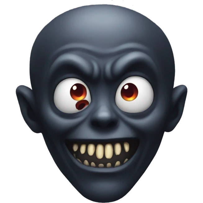 Scary demon of the void emoji