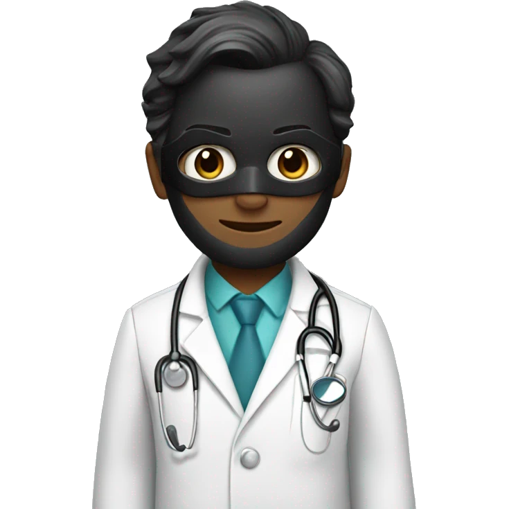 Batman as a doctor emoji