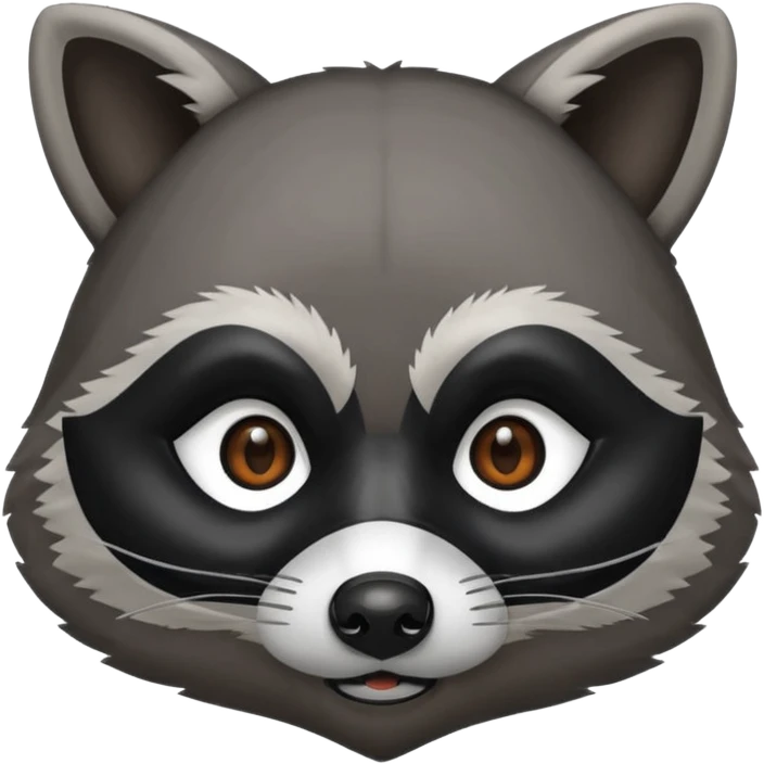 racoon head emoji