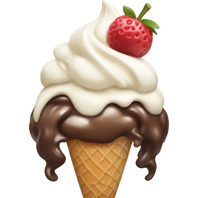 ice cream sundae emoji