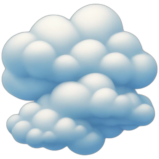 cloud emoji