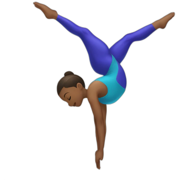 Rythm gymnastic emoji