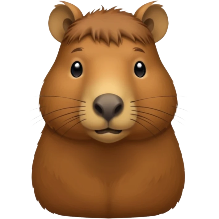 Capybara emoji