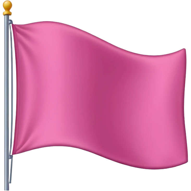 Pink flag emoji emoji