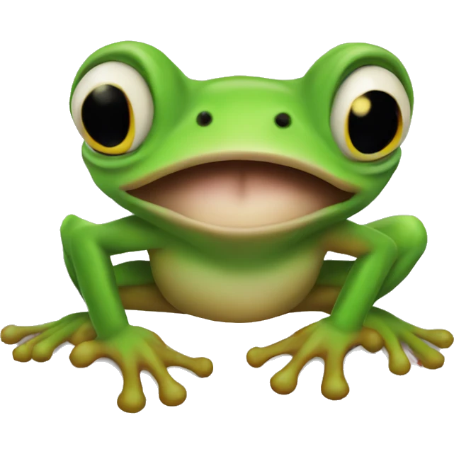 Monkey frog creature  emoji