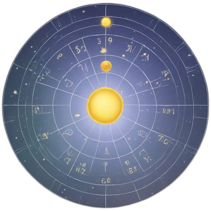 natal chart emoji