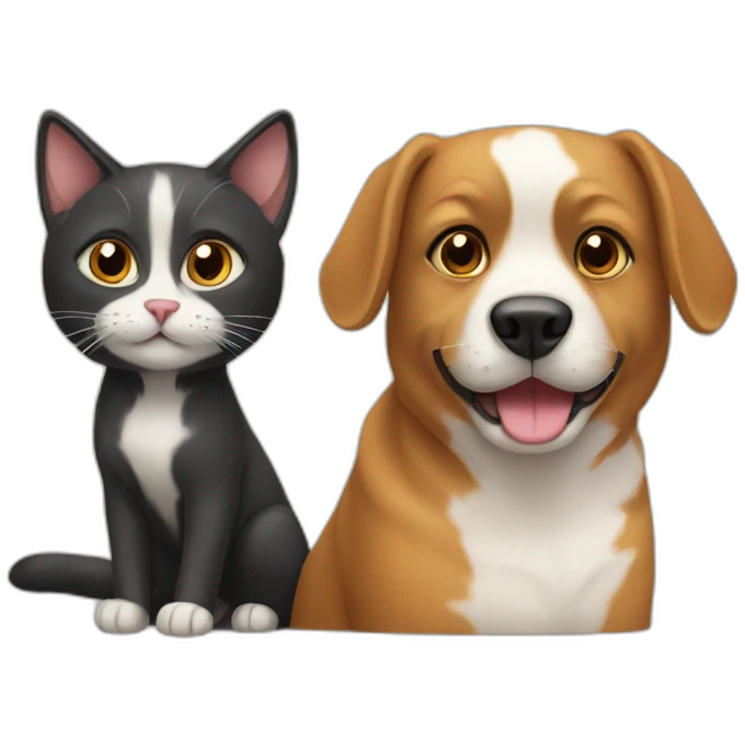 CAT AND DOG emoji