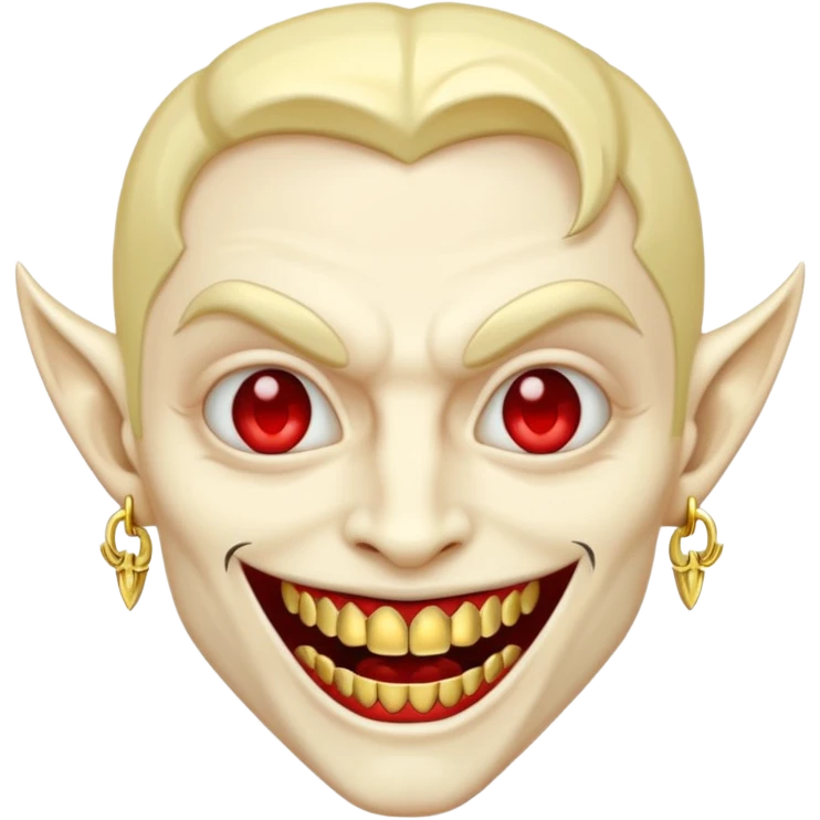 Vampire with grillz  emoji