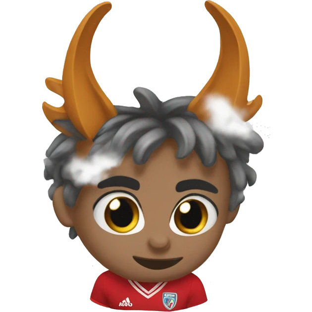 Gol com luva emoji