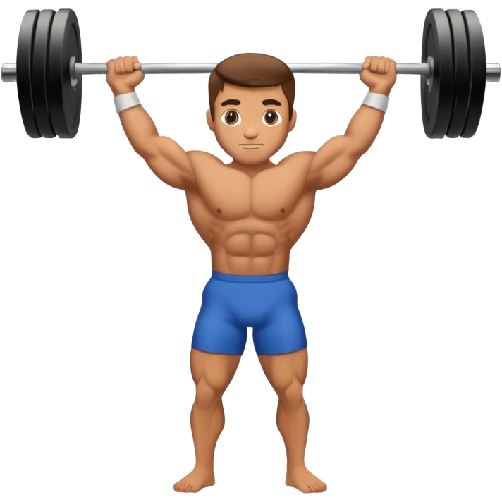 person lifting weights emoji