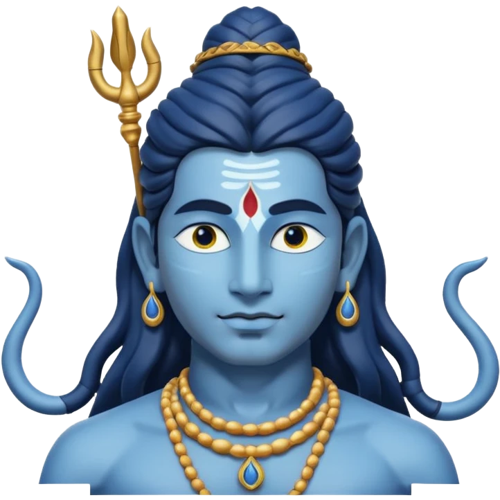 Made a emoji like lord Shiva's picture  emoji