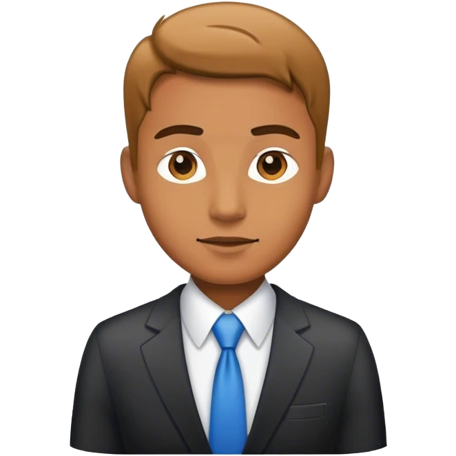 businessman Photorealistic emoji
