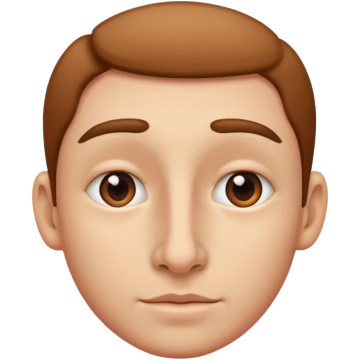 Make the nose slimmer emoji