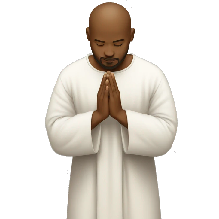 Christian praying  emoji
