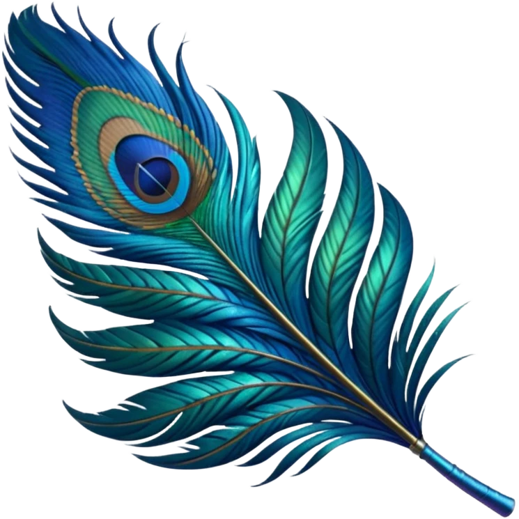 peacock feather emoji