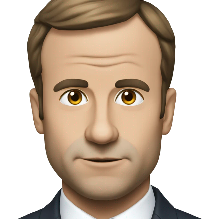 Macron qui fume emoji