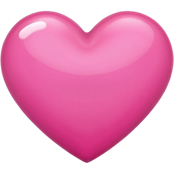 Pink heart emoji