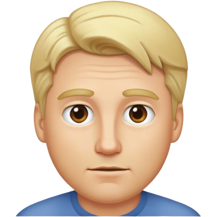 dad with blond  emoji
