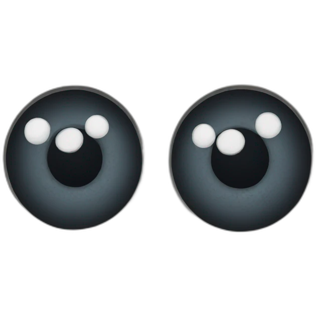 stone with eyes emoji