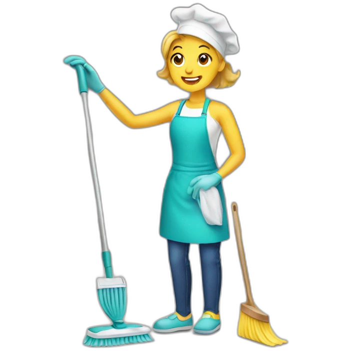 kitchen cleaning emoji