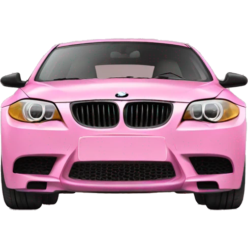 pink BMW emoji